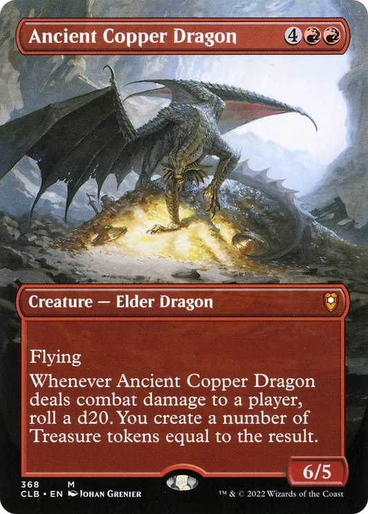 Ancient Copper Dragon MTG proxy card