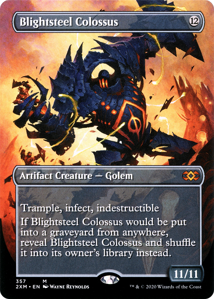 Blightsteel Colossus MTG proxy card