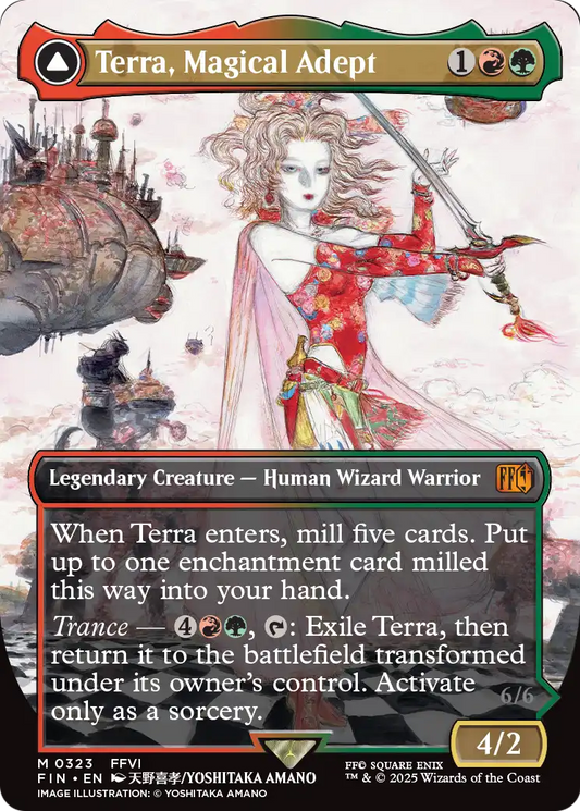Terra, Magical Adept // Esper Terra MTG proxy card