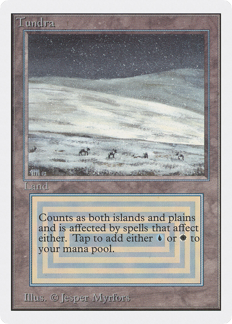 Tundra MTG proxy card