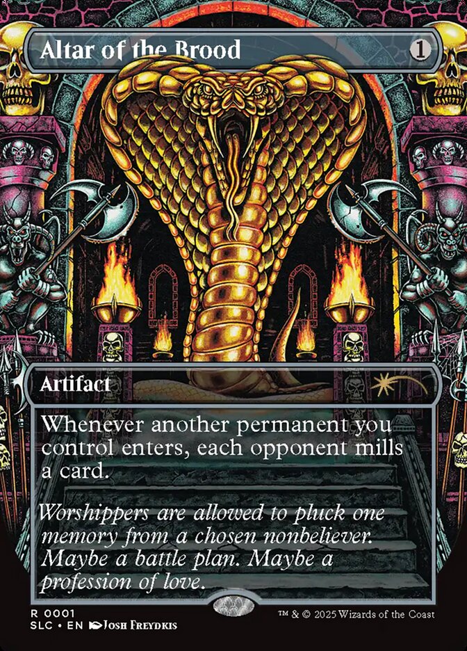 Altar of the Brood MTG proxy card