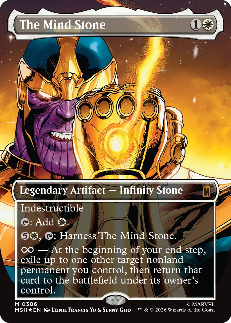 The Mind Stone MTG proxy card