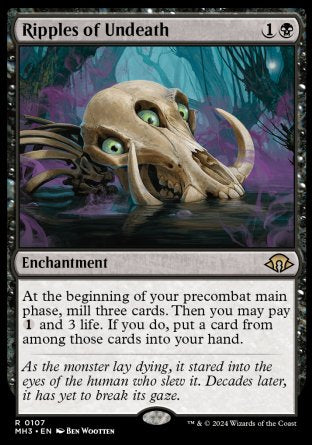 Ripples of Undeath proxy card MTG Modern Horizons 3