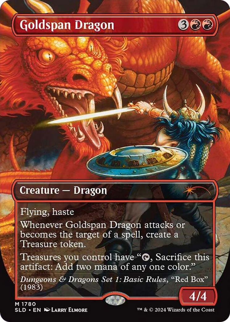 Goldspan Dragon MTG proxy card
