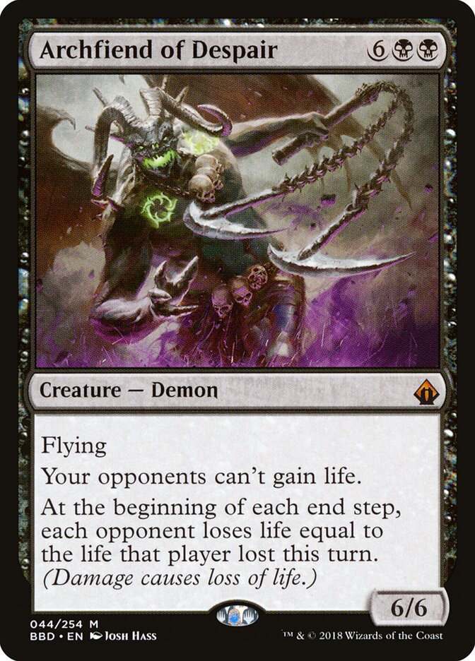Archfiend of Despair MTG proxy card