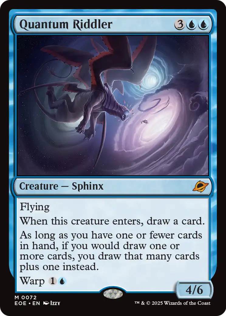 Quantum Riddler MTG proxy card