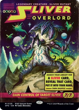 Sliver Overlord proxy card MTG Special Guests