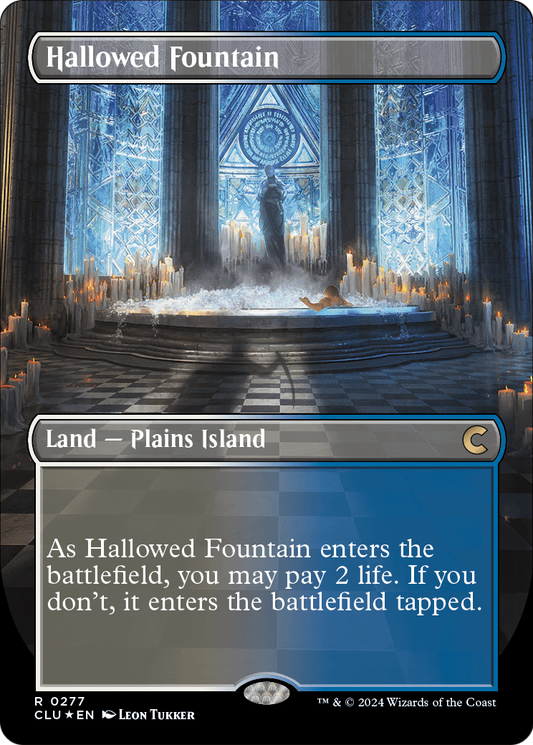 Hallowed Fountain MTG proxy card