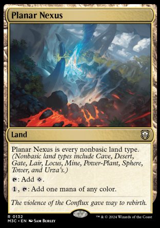 Planar Nexus proxy card MTG Modern Horizons 3 Commander
