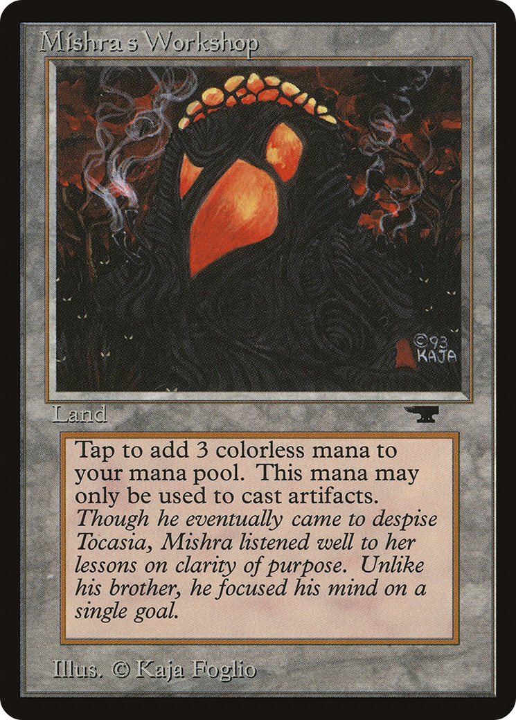 Mishra's Workshop MTG proxy card