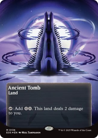 Ancient Tomb proxy card MTG Edge of Eternities: Stellar Sights
