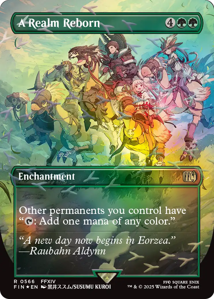 A Realm Reborn MTG proxy card