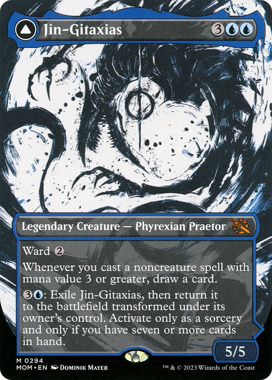 Jin-Gitaxias // The Great Synthesis MTG proxy card