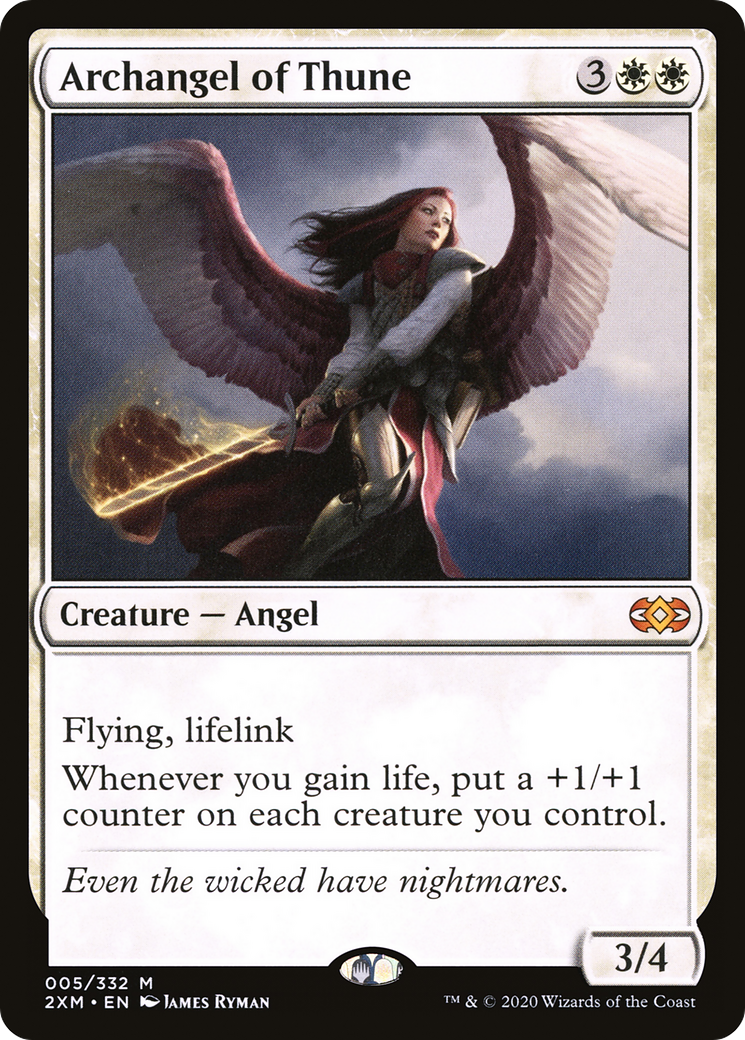 Archangel of Thune MTG proxy card