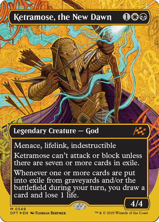 Ketramose, the New Dawn MTG proxy card