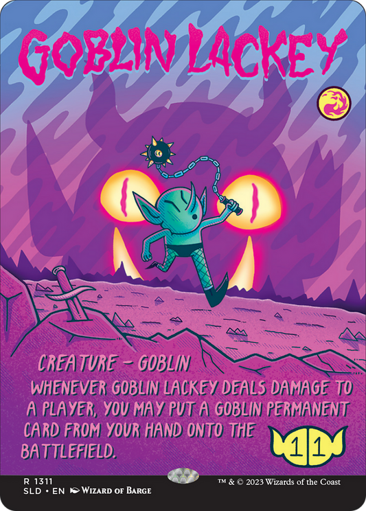Goblin Lackey MTG proxy card