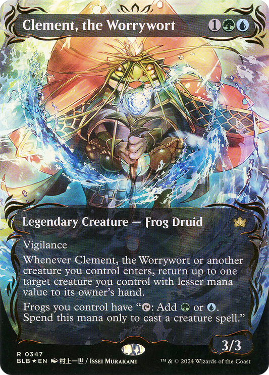Clement, the Worrywort MTG proxy card