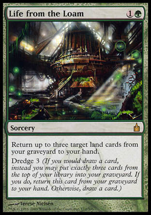 Life from the Loam proxy card MTG Ravnica: City of Guilds