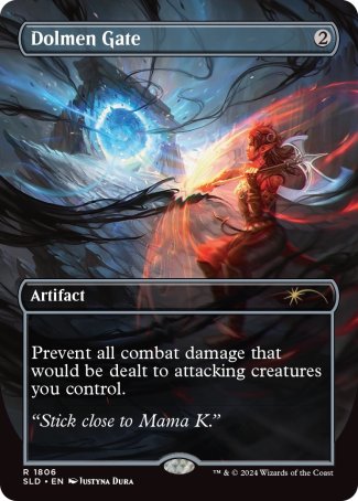 Dolmen Gate proxy card MTG Secret Lair Drop