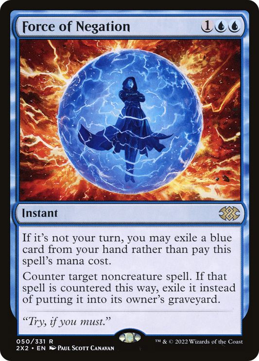 Force of Negation MTG proxy card