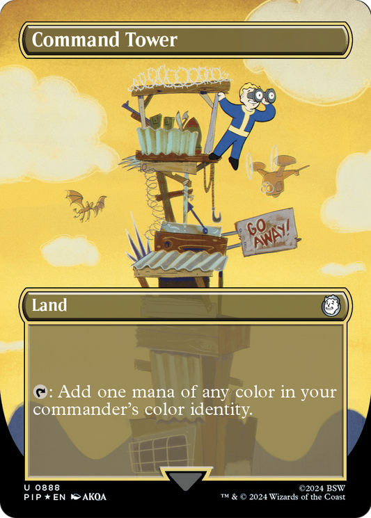 Command Tower MTG proxy card