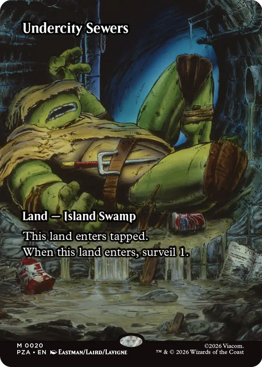Undercity Sewers MTG proxy card
