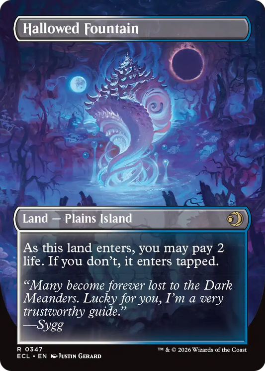 Hallowed Fountain // Hallowed Fountain MTG proxy card