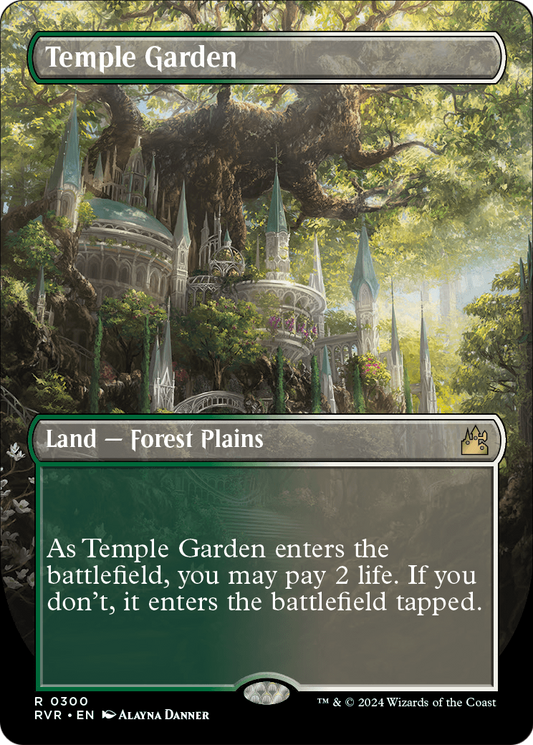 Temple Garden MTG proxy card