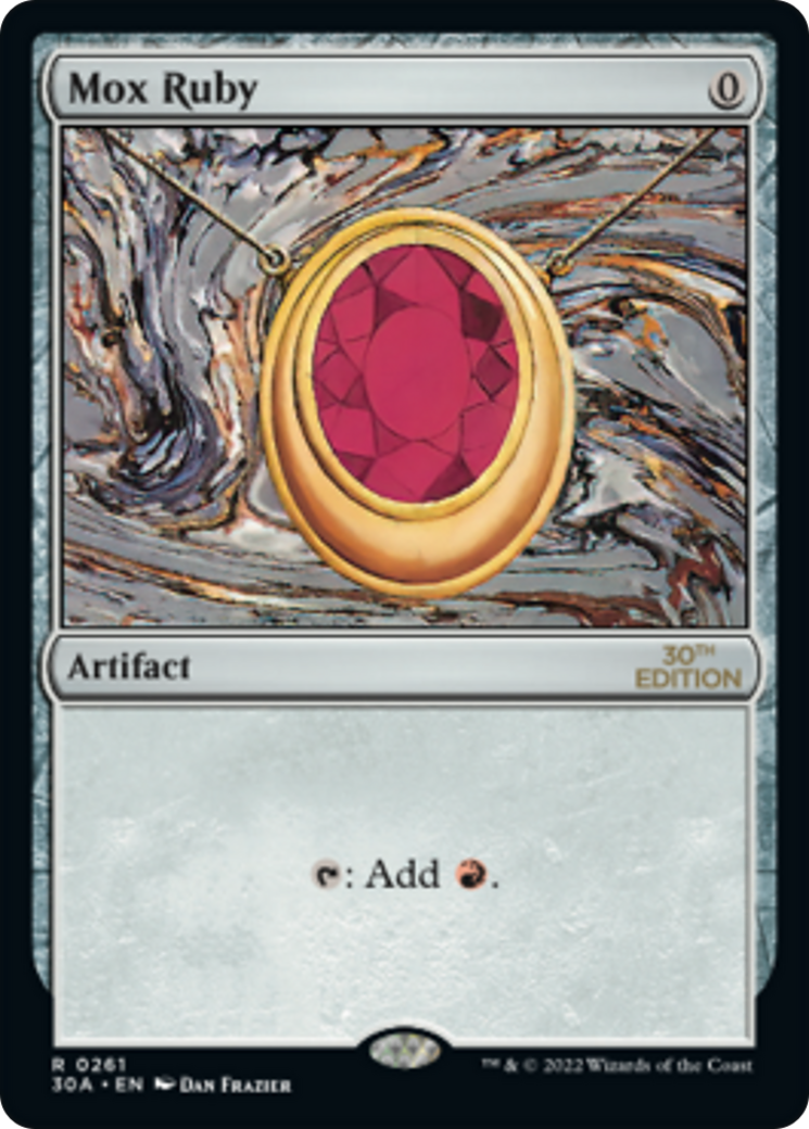 Mox Ruby MTG proxy card