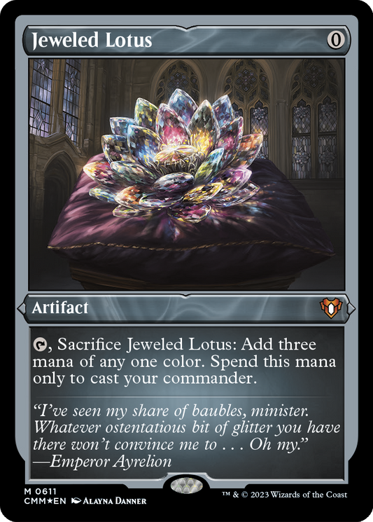 Jeweled Lotus MTG proxy card