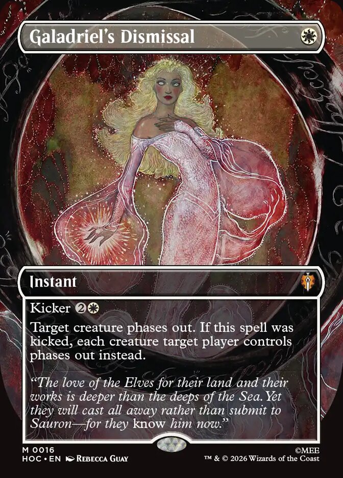Galadriel's Dismissal MTG proxy card