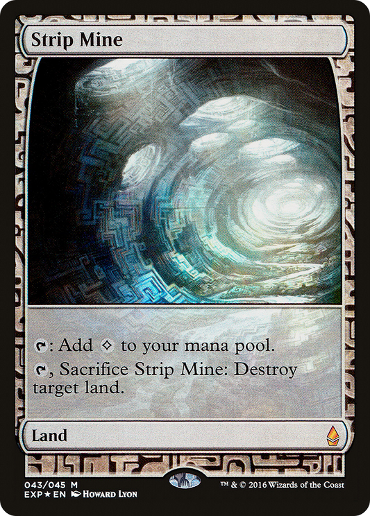 Strip Mine MTG proxy card