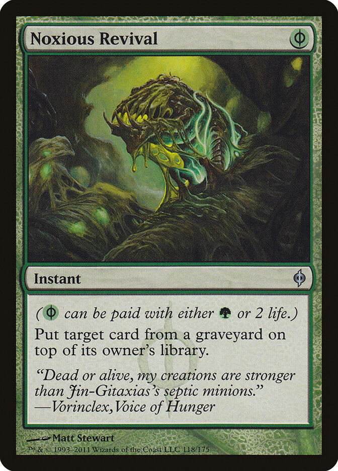 Noxious Revival MTG proxy card
