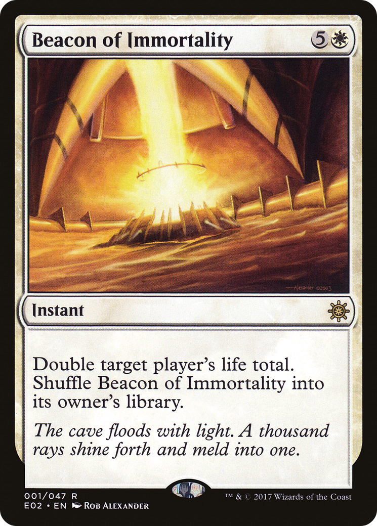 Beacon of Immortality MTG proxy card