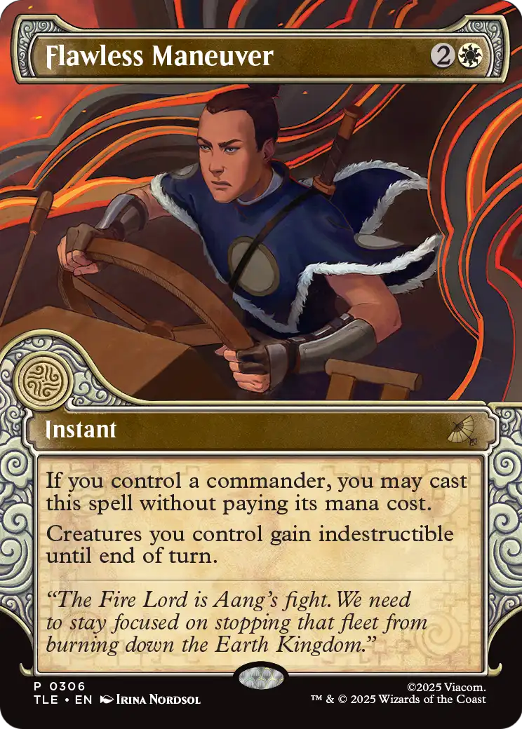 Flawless Maneuver MTG proxy card