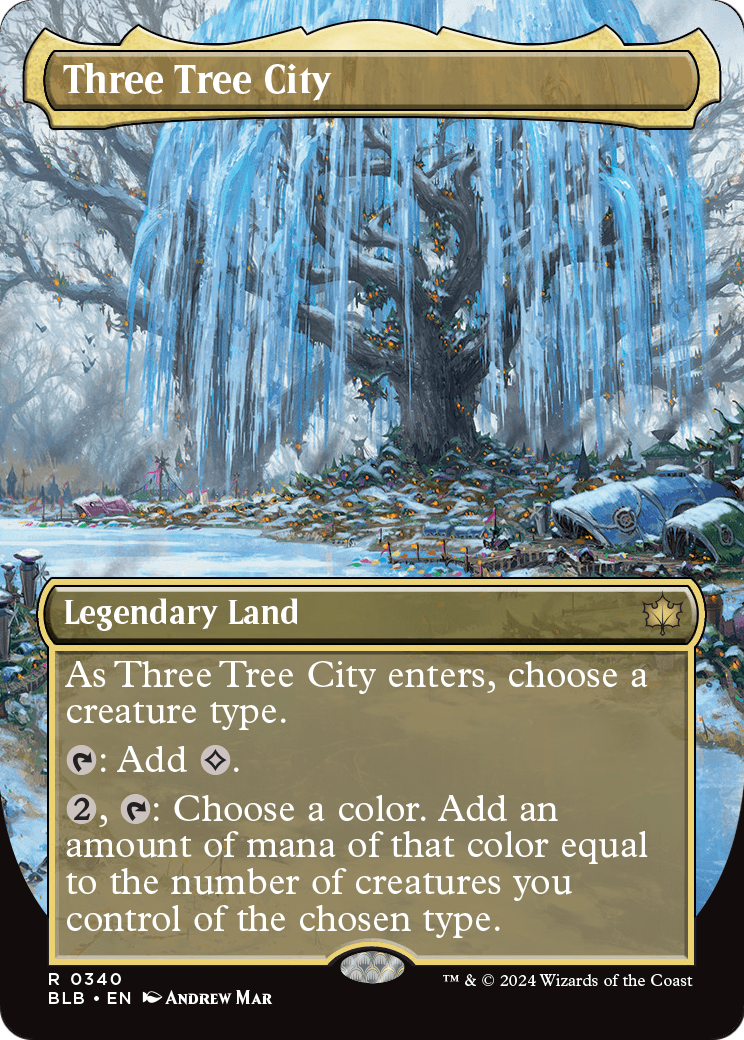 Three Tree City MTG proxy card