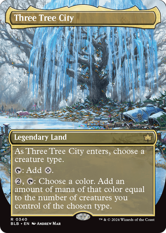 Three Tree City MTG proxy card