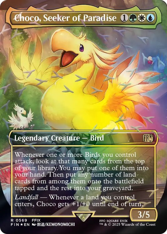 Choco, Seeker of Paradise MTG proxy card