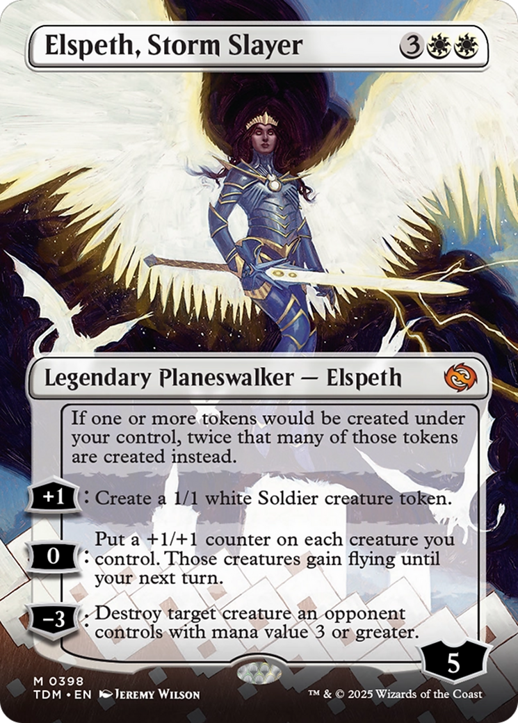 Elspeth, Storm Slayer MTG proxy card