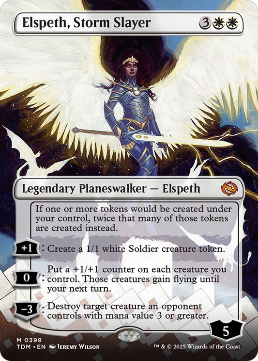 Elspeth, Storm Slayer MTG proxy card