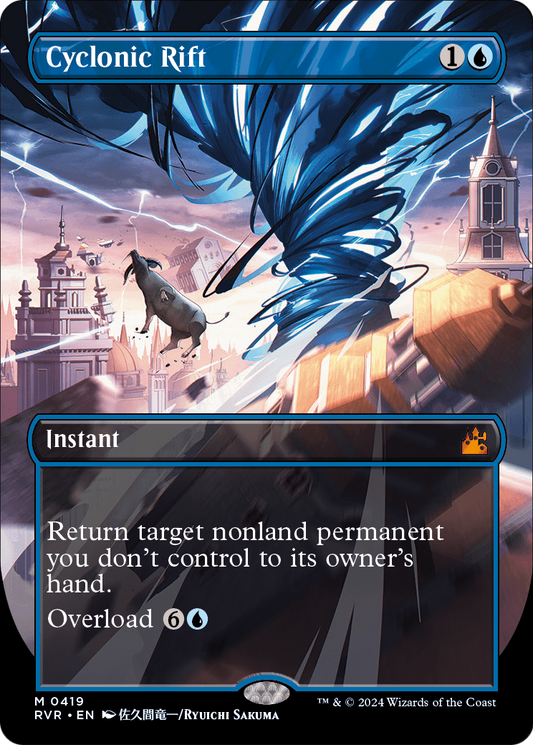 Cyclonic Rift MTG proxy card
