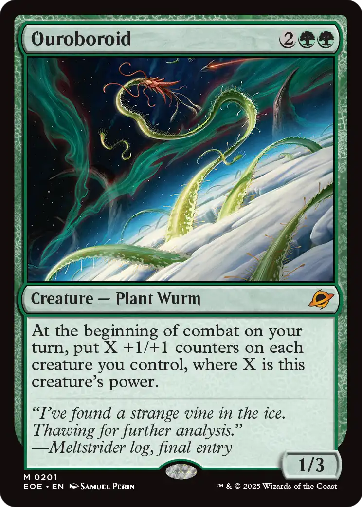 Ouroboroid MTG proxy card