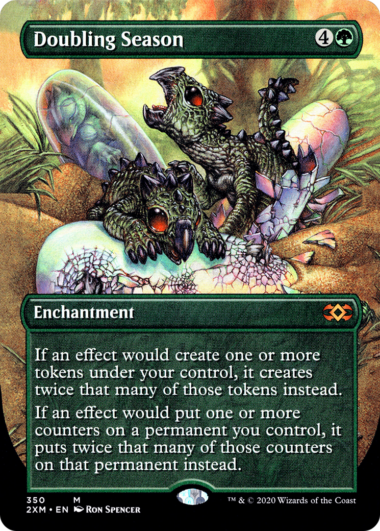 Doubling Season MTG proxy card