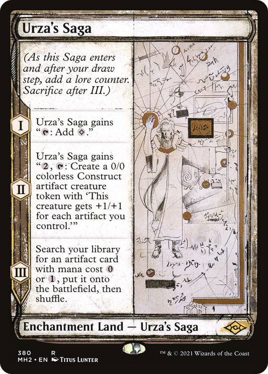 Urza's Saga MTG proxy card