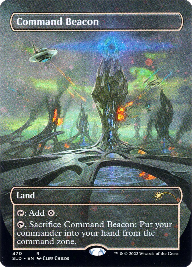 Command Beacon MTG proxy card