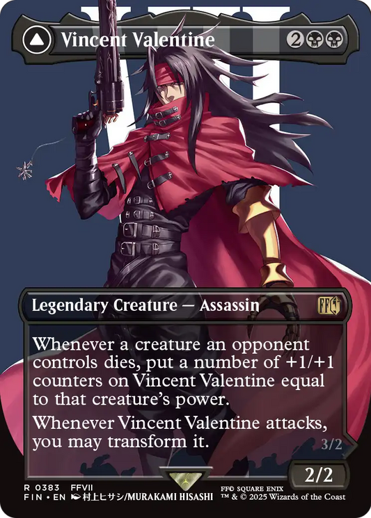 Vincent Valentine // Galian Beast MTG proxy card