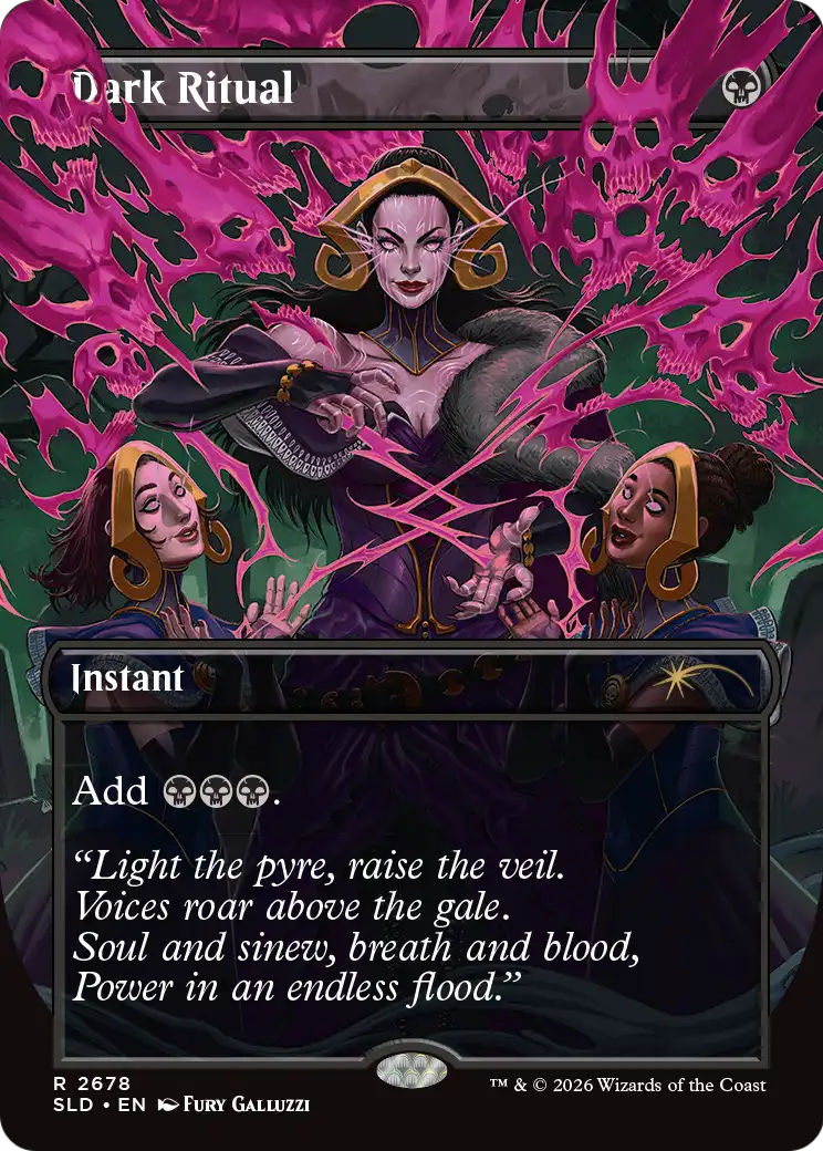 Dark Ritual MTG proxy card