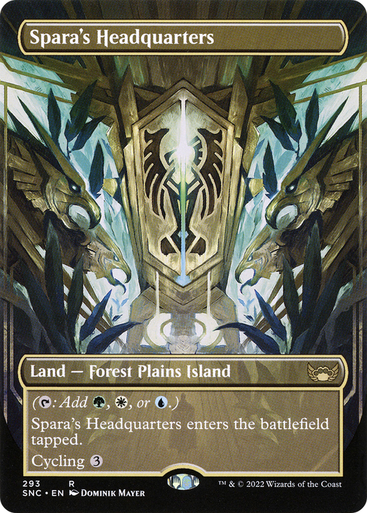 Spara's Headquarters MTG proxy card