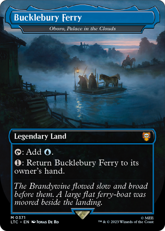 Oboro, Palace in the Clouds “Bucklebury Ferry” MTG proxy card