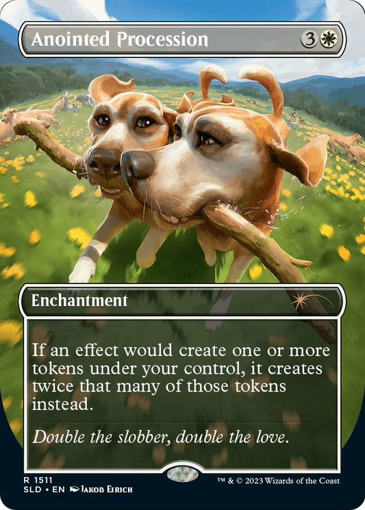 Anointed Procession // Anointed Procession MTG proxy card